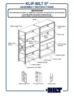 Предварительный просмотр 3 страницы Bilt Klip-BILT II Assembly Manual