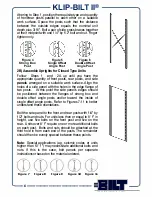 Предварительный просмотр 5 страницы Bilt Klip-BILT II Assembly Manual