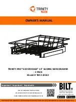 Предварительный просмотр 1 страницы Bilt TRINITY PRO ECOSTORAGE TBFZ-22132 Owner'S Manual