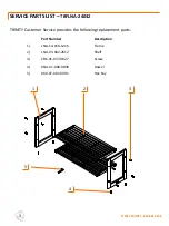 Предварительный просмотр 4 страницы Bilt Trinity TBFLNA-24032 Owner'S Manual