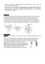 Предварительный просмотр 21 страницы Bimar ATF-0052 Instruction Booklet