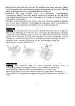 Предварительный просмотр 28 страницы Bimar ATF-0052 Instruction Booklet