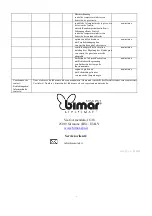 Preview for 34 page of Bimar AX-WF269 Instruction Booklet