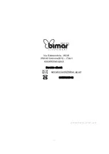 Предварительный просмотр 44 страницы Bimar BEL-12JS Instruction Booklet