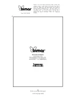 Preview for 24 page of Bimar BW10RC Instruction Booklet