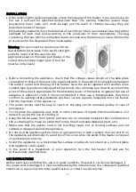 Предварительный просмотр 10 страницы Bimar E006-12 Instruction Booklet