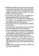 Preview for 15 page of Bimar EW-F01 Instruction Booklet