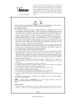 Preview for 10 page of Bimar FH-008 Instruction Booklet