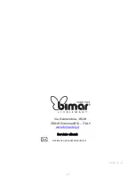 Preview for 40 page of Bimar HF208 Instruction Booklet