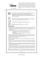 Preview for 7 page of Bimar HI-PET PFC1 Instruction Booklet