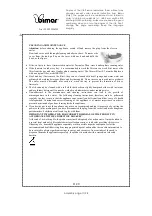 Preview for 11 page of Bimar HI-PET PFC1 Instruction Booklet