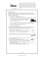 Preview for 15 page of Bimar HI-PET PFC1 Instruction Booklet