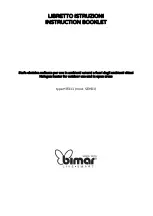 Bimar HR311 Instruction Booklet preview