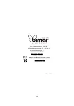 Предварительный просмотр 28 страницы Bimar JS30-4WB-50/60Hz Instruction Book