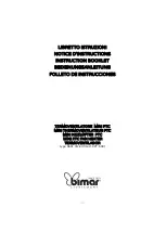 Bimar KPT-500 Instruction Booklet preview