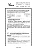 Preview for 4 page of Bimar PGL1 Instruction Booklet