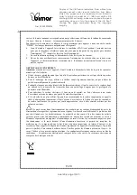 Preview for 13 page of Bimar PTC-2006 Instruction Booklet