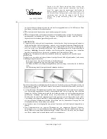 Preview for 26 page of Bimar S603.EU Instruction Booklet