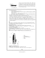 Preview for 8 page of Bimar Tornado Instruction Booklet