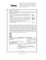 Предварительный просмотр 17 страницы Bimar VSB10 Instruction Booklet