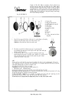 Preview for 8 page of Bimar VT25 Instruction Booklet