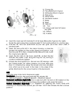 Предварительный просмотр 13 страницы Bimar VT312 Instruction Booklet