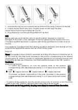 Preview for 13 page of Bimar YH-32TA Instruction Booklet