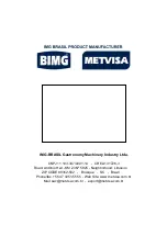 Preview for 32 page of BIMG Metvisa CLMC.510 Instruction Manual