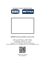 Preview for 20 page of BIMG METVISA CLMM.390 Instruction Manual