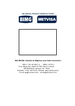 Предварительный просмотр 28 страницы BIMG METVISA FIE.20 Instruction Manual