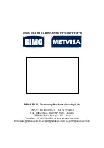 Предварительный просмотр 24 страницы BIMG METVISA RDA Series Instruction Manual