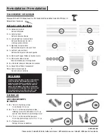 Preview for 3 page of BIN WAREHOUSE 65021 Quick Start Manual