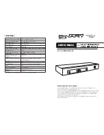 Предварительный просмотр 1 страницы Binary B-210-HDMATRIX-4X4 Owner'S Manual