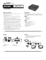 Предварительный просмотр 1 страницы Binary B-220-HDSPLTR-1X2 Owner'S Manual