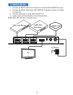 Preview for 5 page of Binary B-240-HDSWTCH-3X1 Installation Manual