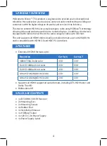 Preview for 4 page of Binary B-540-RX-330-IR Installation Manual