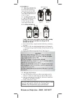 Preview for 2 page of Binatone Action 1000 User Manual