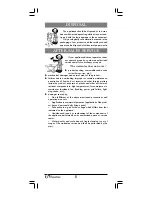 Preview for 8 page of Binatone AEJ-1701 Instruction Manual