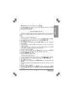 Предварительный просмотр 19 страницы Binatone AQUAREL XDC1520 Instruction Manual