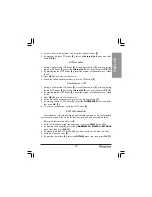 Предварительный просмотр 23 страницы Binatone AQUAREL XDC1520 Instruction Manual