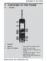 Preview for 4 page of Binatone Brick 4home edition User Manual