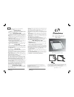 Binatone BS-8023 Instruction Manual предпросмотр