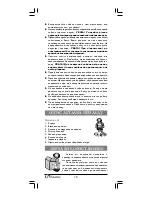 Preview for 18 page of Binatone CEJ-2030 Magic Instruction Manual