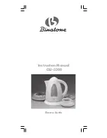 Binatone CEJ-3300 Instruction Manual preview