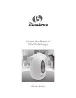 Binatone CEJ-3500i Magic Instruction Manual preview