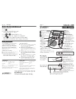 Preview for 1 page of Binatone Celestia 400 User Manual