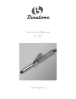 Binatone CI-110 Instruction Manual preview