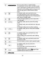 Предварительный просмотр 15 страницы Binatone DECT Combo Plus Single User Manual