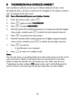 Предварительный просмотр 44 страницы Binatone DECT Combo Plus Single User Manual