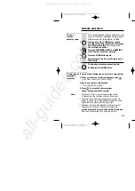 Preview for 36 page of Binatone e820 System User Manual